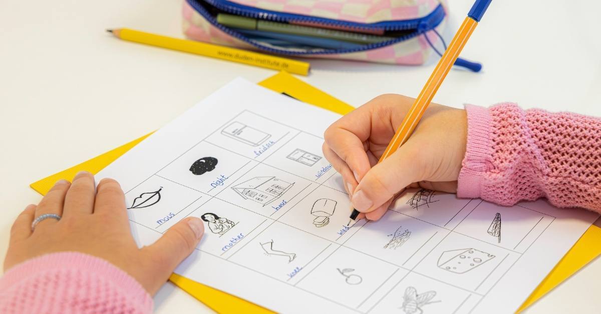 Therapiematerial LRS in Englisch im Duden Institut