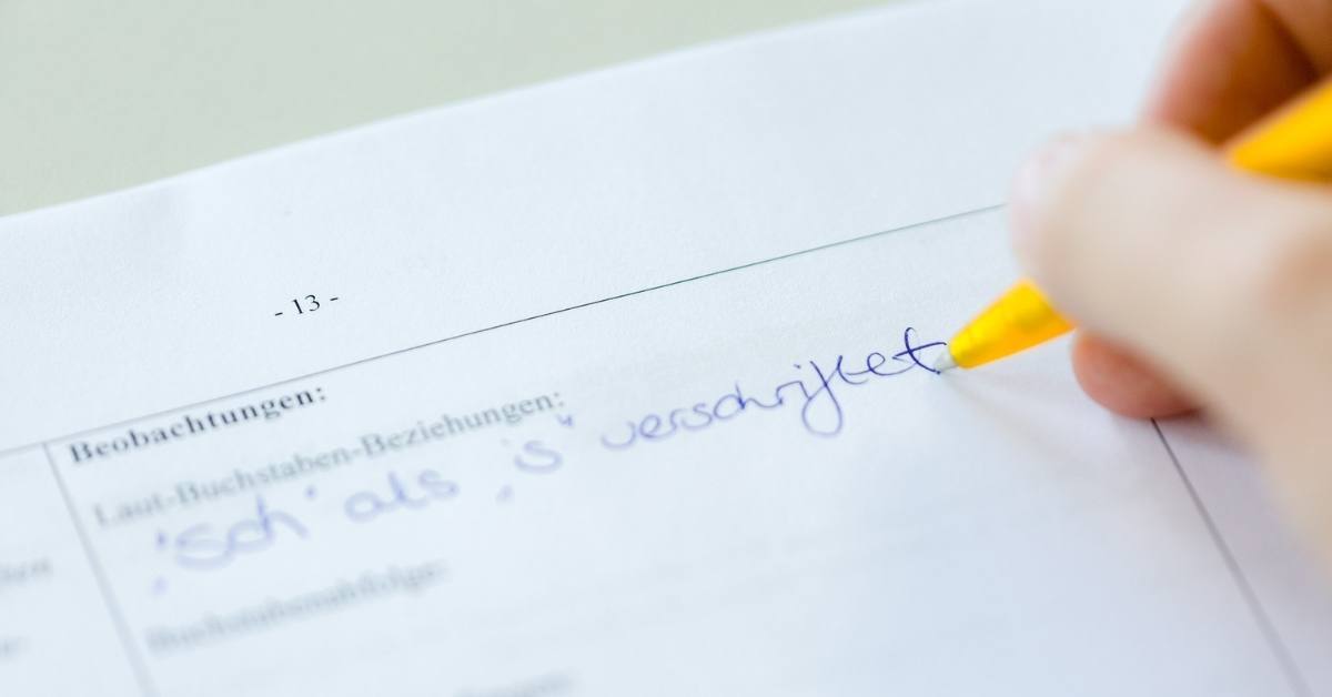 Diagnose im Duden Institut