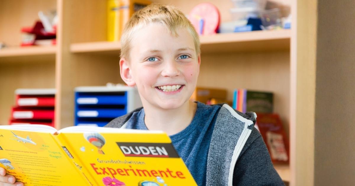 Kind im Duden Institut