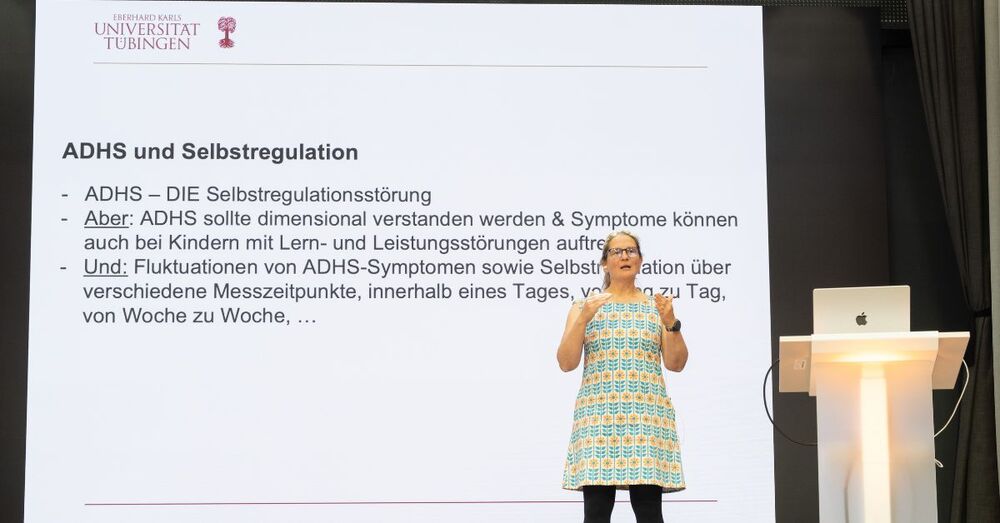 Prof. Caterina Gawrilow beim 5. Bundeskongress
