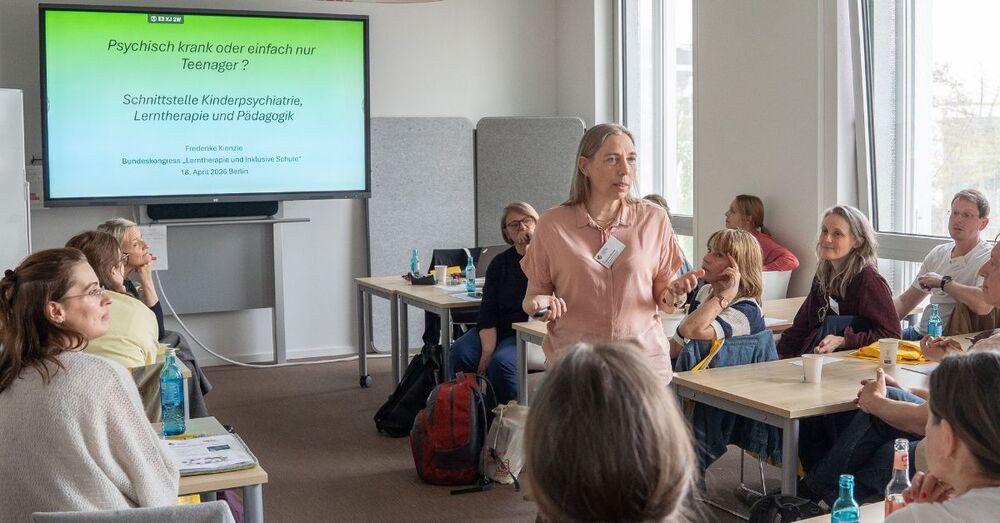 Dr. Frederike Kienzle beim 5. Bundeskongress
