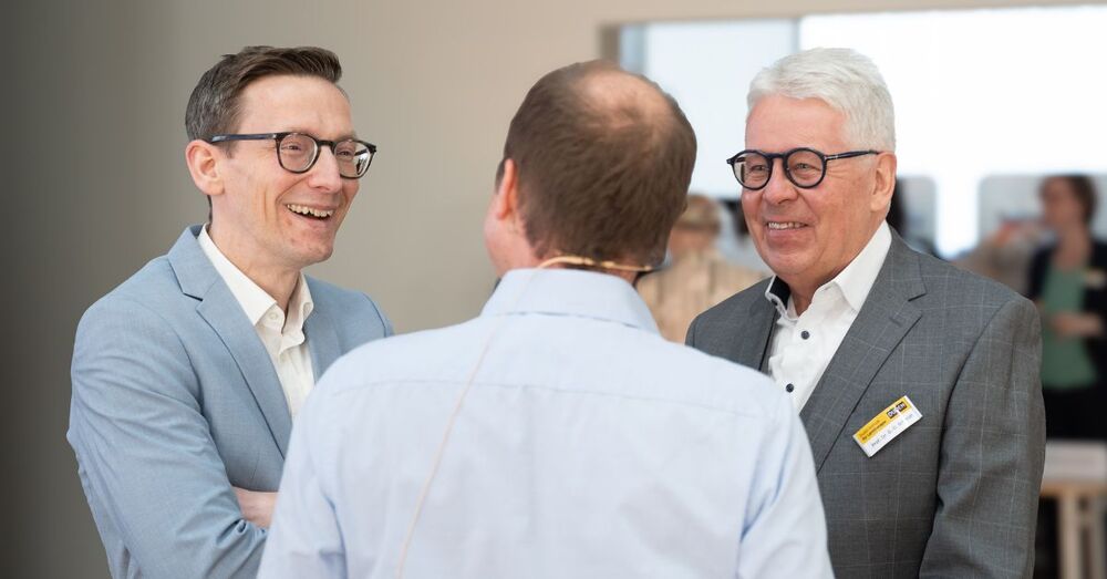 Dr. Lorenz Huck und Dr. Gerd-Dietrich- Schmidt